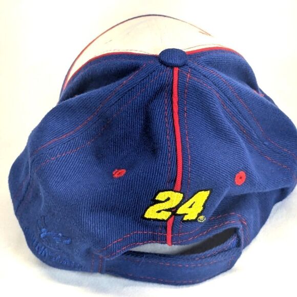 Vintage 90's Chase Authentics #24 Jeff Gordon DuPont Motorsports Embroidered Cap - Picture 3 of 6